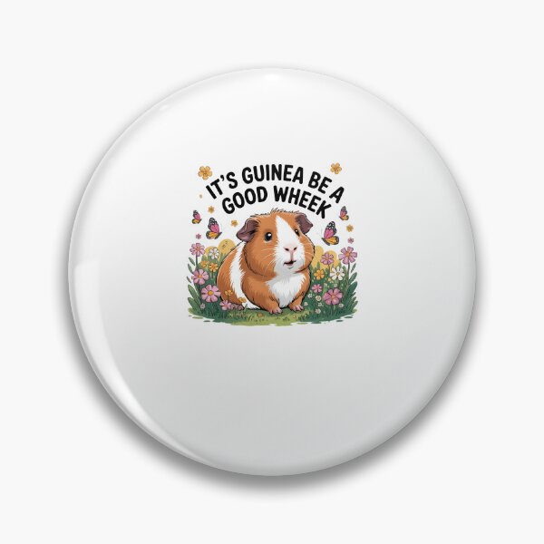 Item preview, It’s Guinea Be A Good Wheek Funny Guinea Pig Pet Design designed and sold by MissRasheedHam.