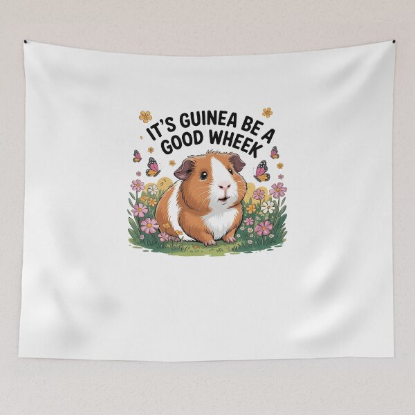 Item preview, It’s Guinea Be A Good Wheek Funny Guinea Pig Pet Design designed and sold by MissRasheedHam.