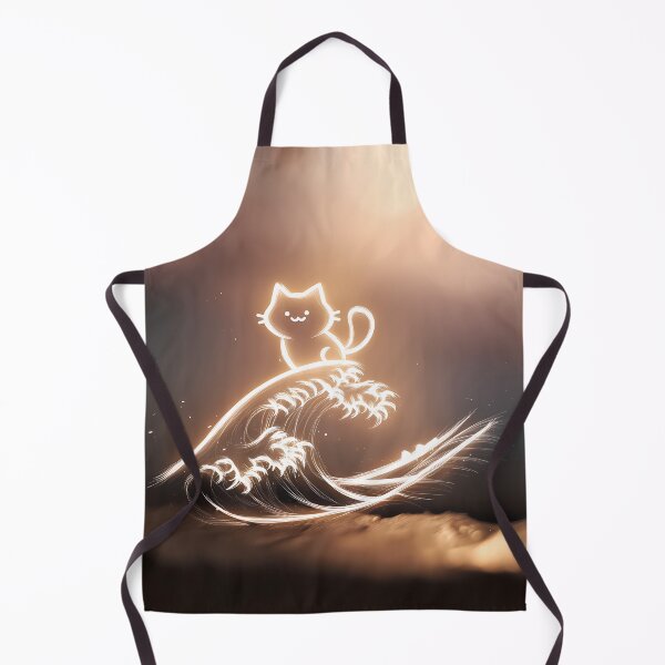 Item preview, Cute Cat Riding the Great Wave designed and sold by Cat-Wave-Dream.