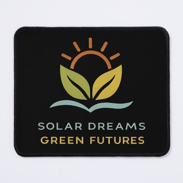 Item preview, Solar Dreams, Green Futures – Eco Sun & Leaves Design designed and sold by Designynatalii.