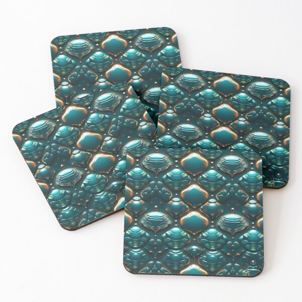Item preview, Iridescent Beetle Scale Mosaic 3 designed and sold by Tom-Johnson.