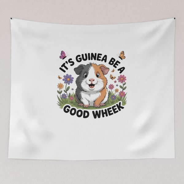 Item preview, It’s Guinea Be A Good Wheek Funny Guinea Pig Pet Design designed and sold by MissRasheedHam.