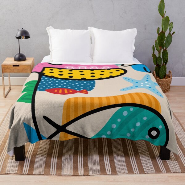 Item preview, Colorful Fish Pop Art designed and sold by missbobbit.