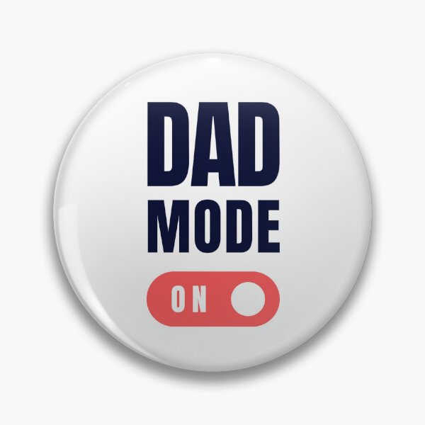 Item preview, Dad Mode On – Funny Fatherhood Design designed and sold by MomDadMode.