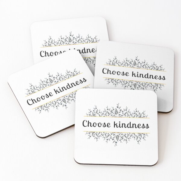 Item preview, CHOOSE KINDNESS INSPIRATIONAL POSITIVE QUOTE DESIGN designed and sold by CholarCrafts.