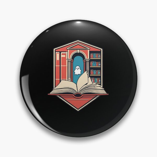 Artikelvorschau, Bibliotheksbogen -Emblem - Open Book entworfen und verkauft von fantasyy.