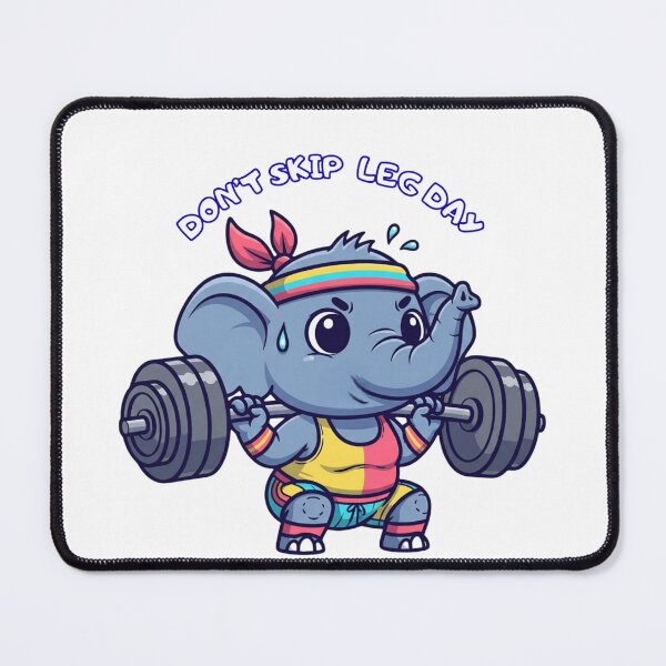 Aperçu de l'œuvre Entraînement amusant avec des éléphants créée et vendue par MiraDesignCo.