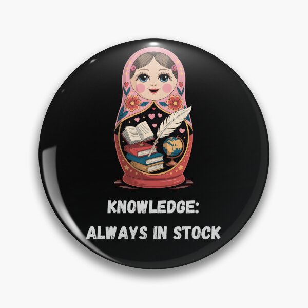 Item preview, Babushka Doll Knowledge: Always In Stock designed and sold by BastiLoom.