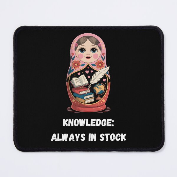 Item preview, Babushka Doll Knowledge: Always In Stock designed and sold by BastiLoom.