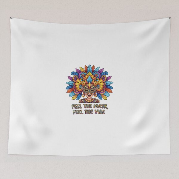 Item preview, FEEL THE MASK, FEEL THE VIBE designed and sold by likbatonboot.