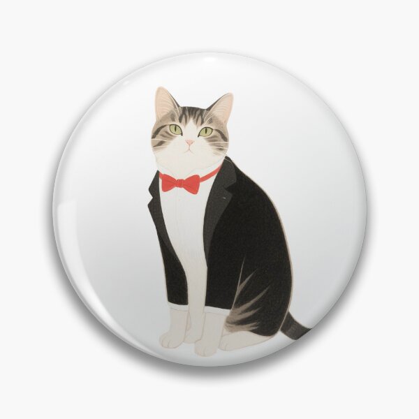 Item preview, distinctive grey-brown tabby cat designed and sold by MerryWonderLand.
