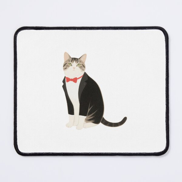 Item preview, distinctive grey-brown tabby cat designed and sold by MerryWonderLand.
