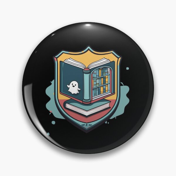 Item preview, Shield Badge – Haunted Window designed and sold by fantasyy.