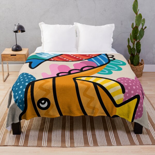Item preview, Colorful Fish Pop Art designed and sold by missbobbit.