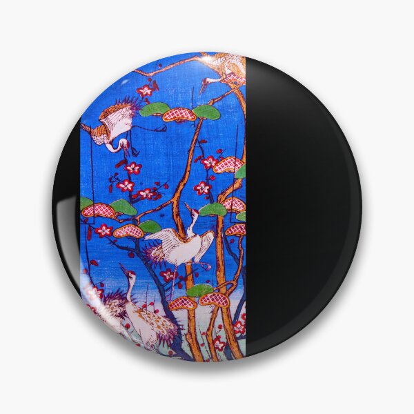 Item preview, Cranes Among Plum Blossoms - V3 designed and sold by WheelieGdArt.