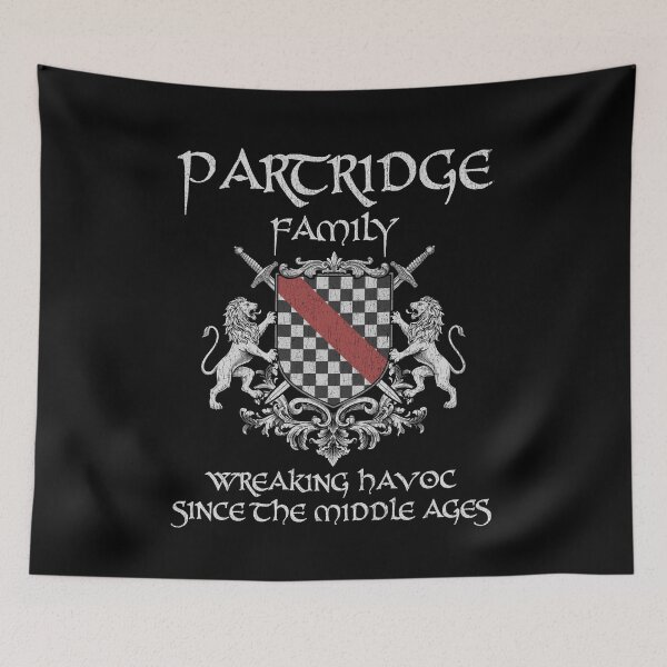 Item preview, Partridge Family Crest – Medieval Heritage Emblem for Ancestry Lovers & Vintage Style Fans designed and sold by 9X FR.