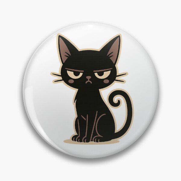 Item preview, Goth Cat designed and sold by anabear-art.