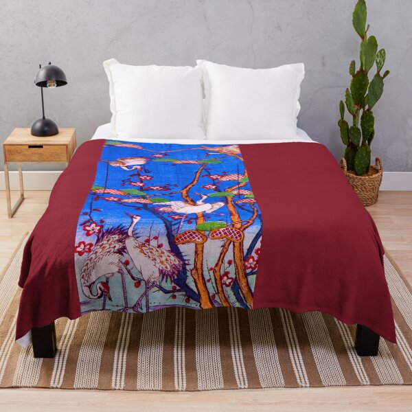 Item preview, Cranes Among Plum Blossoms - V4 designed and sold by WheelieGdArt.