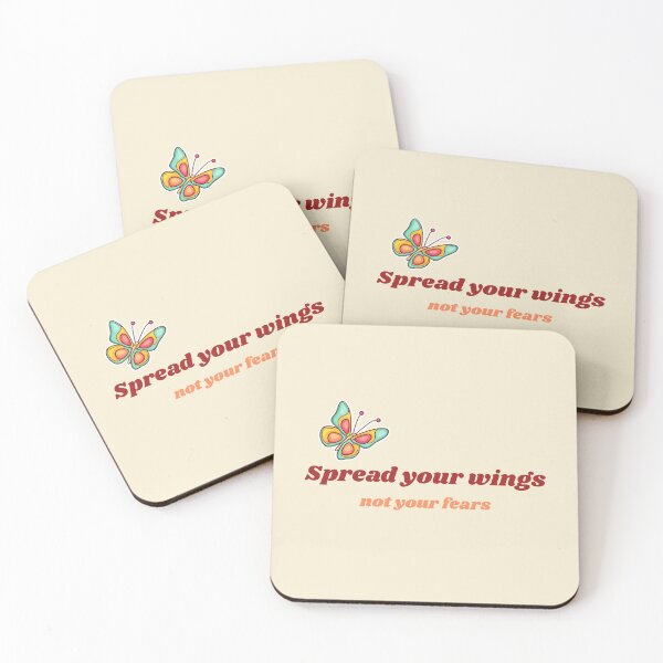 Item preview, Spread your wings, not your fears designed and sold by Planet Utoppia.