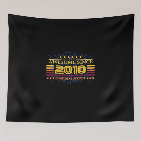 Item preview, Awesome since 2010 Limited Edition - vintage design designed and sold by RetroMaritalArt.