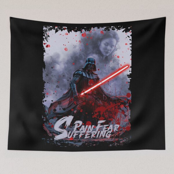 Item preview, Pain - Fear - Suffering - Darth Vader designed and sold by HardDraw.