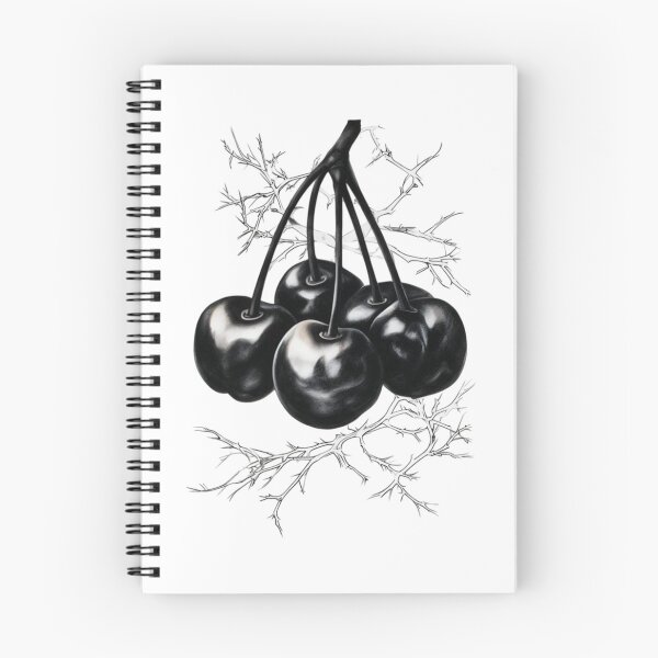 Item preview, black and white mini cheery  designed and sold by JIGUWORLD.