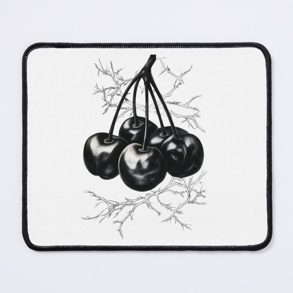 Item preview, black and white mini cheery  designed and sold by JIGUWORLD.