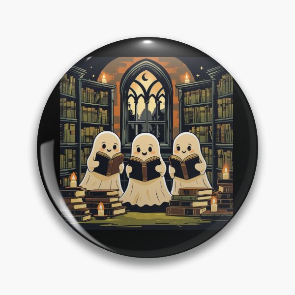Item preview, Haunted Library Scene – Group Reading designed and sold by fantasyy.