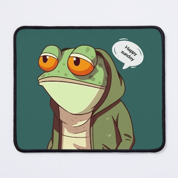Item preview, Chill Frog Hoodie designed and sold by SimplifyCD.