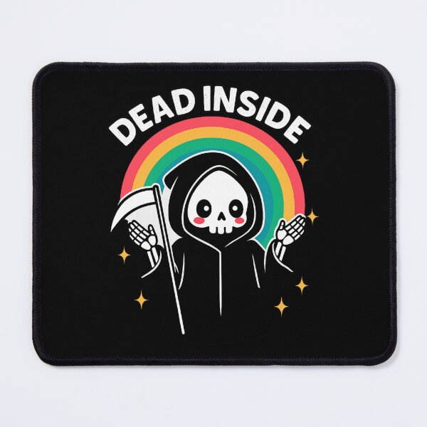 Item preview, Cute Grim Reaper with Rainbow Kawaii Dark Humor designed and sold by haitrieuic96.