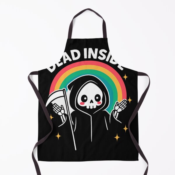 Item preview, Cute Grim Reaper with Rainbow Kawaii Dark Humor designed and sold by haitrieuic96.