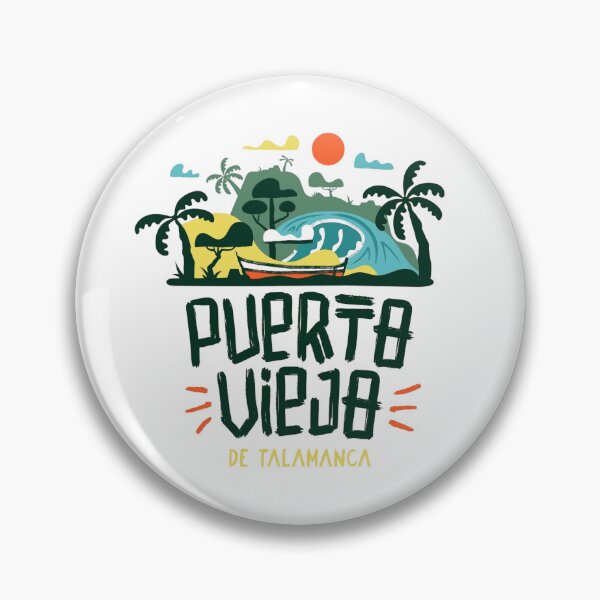 Item preview, Puerta Vieja Beach Surf Illustration designed and sold by Oniyasha.