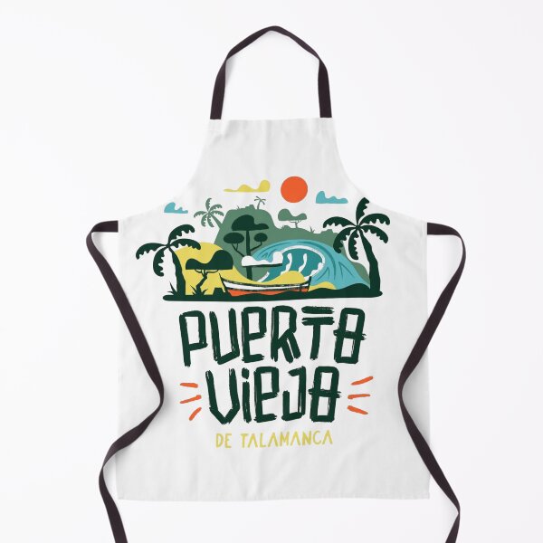 Item preview, Puerta Vieja Beach Surf Illustration designed and sold by Oniyasha.