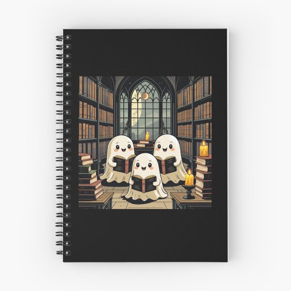 Item preview, Library Shelves – Ghosts Reading designed and sold by fantasyy.