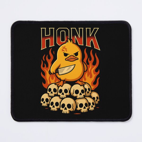 Item preview, Angry Duck Warrior – Dark Funny Cartoon Design designed and sold by haitrieuic96.
