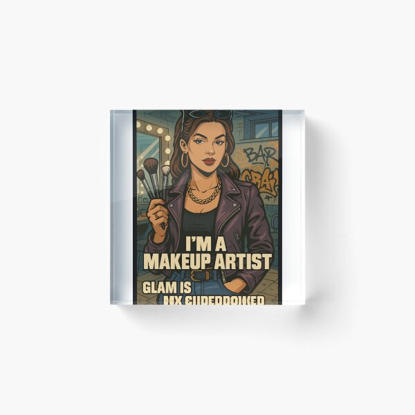 Item preview, Makeup Artist – Stylish Beauty Pop Art Design designed and sold by shellymope.