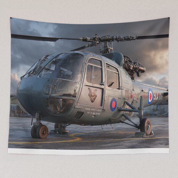 Item preview, Westland Belvedere at RAF Base designed and sold by Skyframe Aviation.