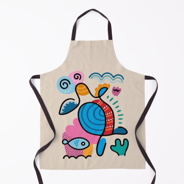 Item preview, Colorful Sea Turtle Pop Art designed and sold by missbobbit.