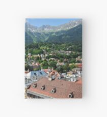 View over Innsbruck, Austria Hardcover Journal