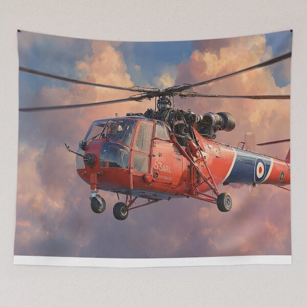 Item preview, Westland Belvedere in Flight designed and sold by Skyframe Aviation.