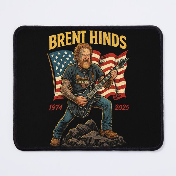 Item preview, RIP Brent Hinds - Mastodon Guitarist America 1974-2025 designed and sold by Alpha Stag.