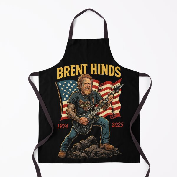 Item preview, RIP Brent Hinds - Mastodon Guitarist America 1974-2025 designed and sold by Alpha Stag.