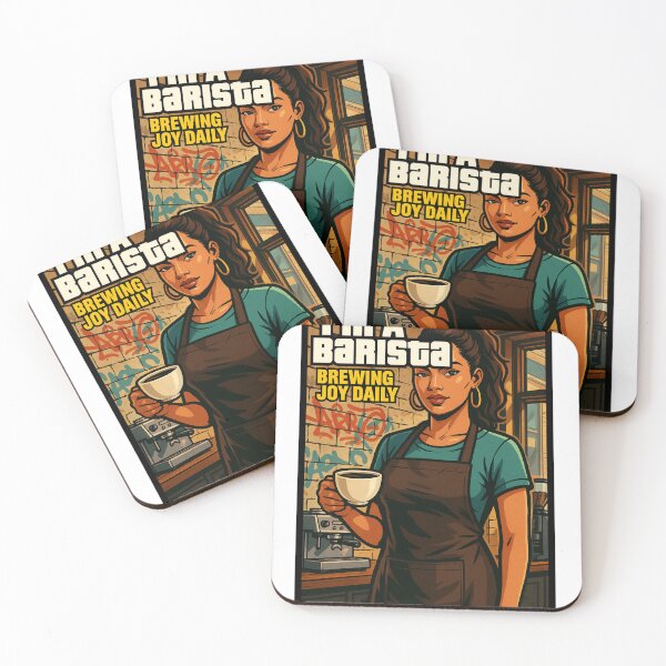 Item preview, Barista Life – Coffee Lover Illustration designed and sold by shellymope.