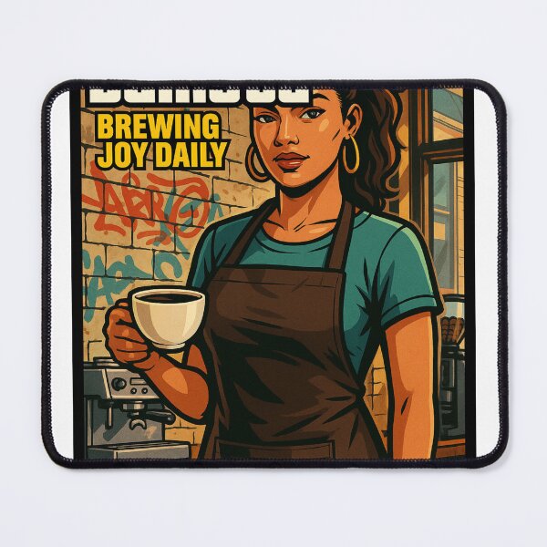 Item preview, Barista Life – Coffee Lover Illustration designed and sold by shellymope.
