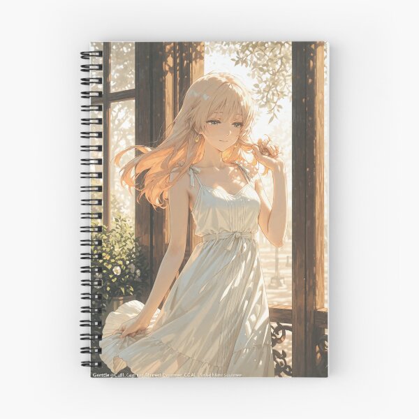 Item preview, Sunlit White Dress Girl Poster designed and sold by SEIMEI2025.