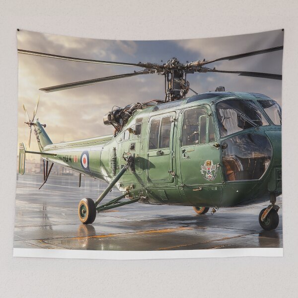 Item preview, Westland Belvedere at Maintenance Hangar designed and sold by Skyframe Aviation.