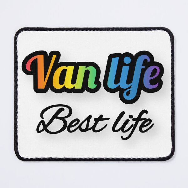 Item preview, Van life, best life designed and sold by Planet Utoppia.