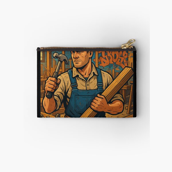 Item preview, El Carpintero – Artisan Craft Illustration designed and sold by shellymope.