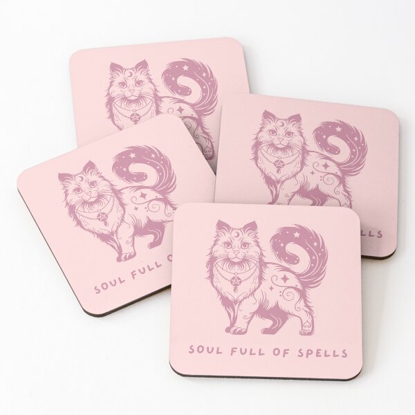 Artikelvorschau, Magic cat - soul full of spells ROSA entworfen und verkauft von Silvernuit.