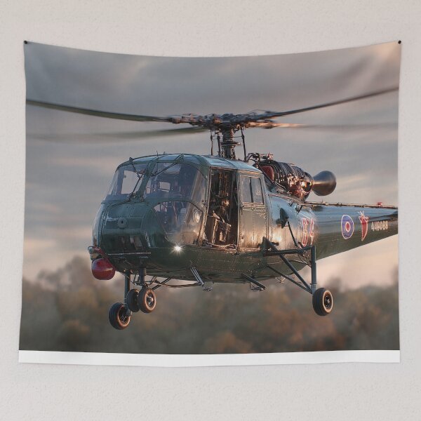 Item preview, Westland Belvedere Above the Trees designed and sold by Skyframe Aviation.